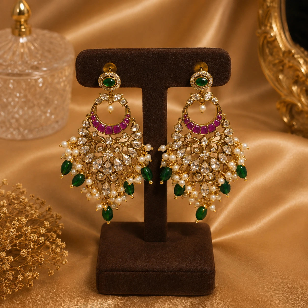 Subhadra Chandbali Earrings