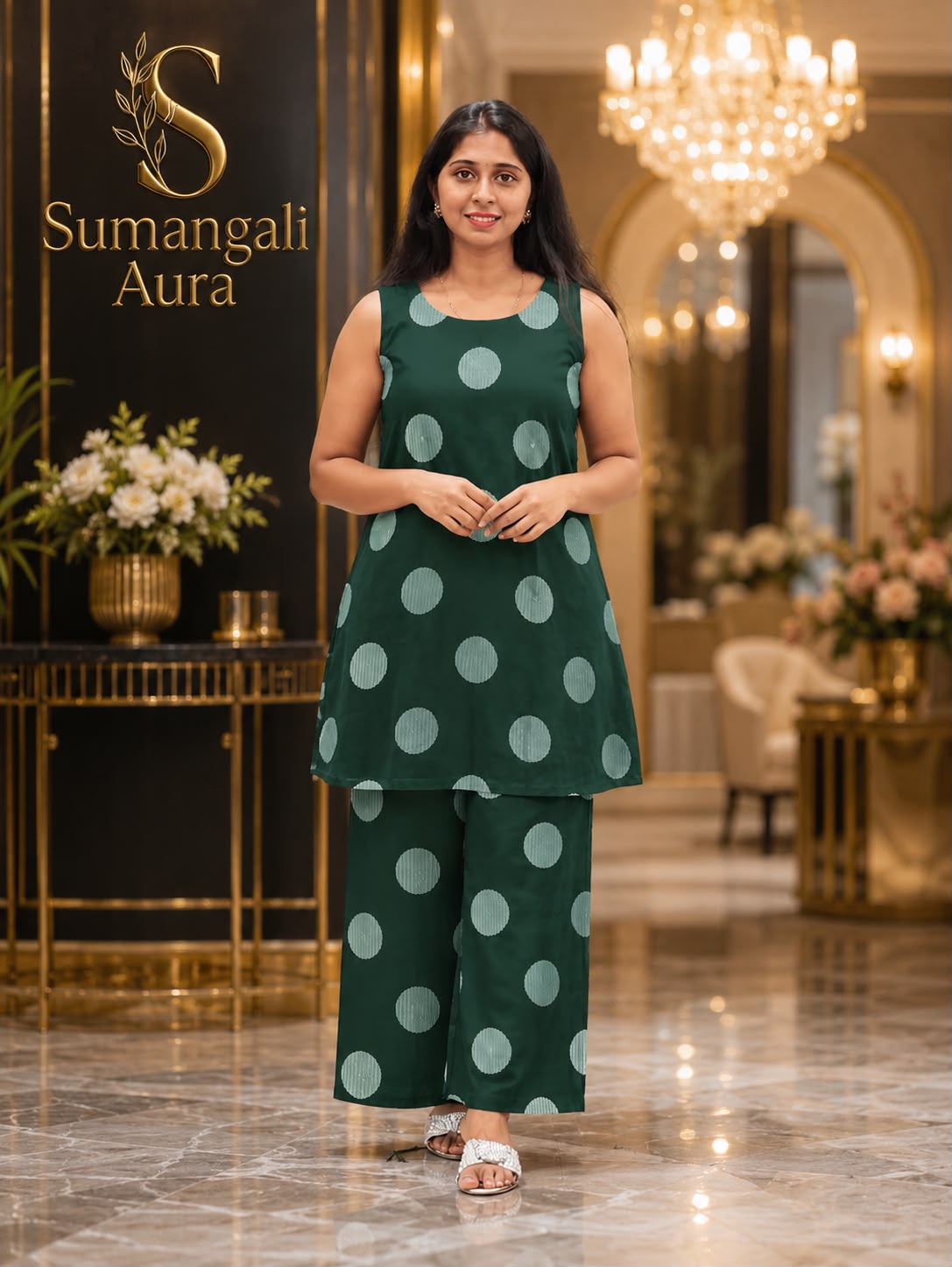 Elegant Green Co-ord Set