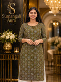 Elegant Printed Kurti
