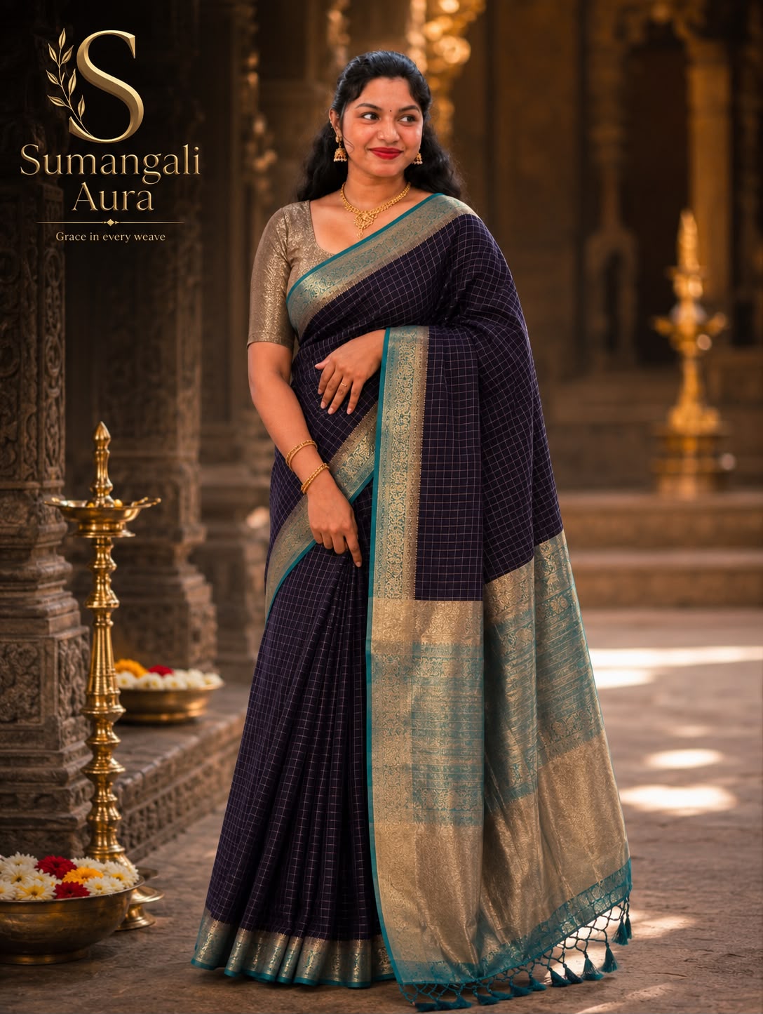 Kattam Kasavu Saree