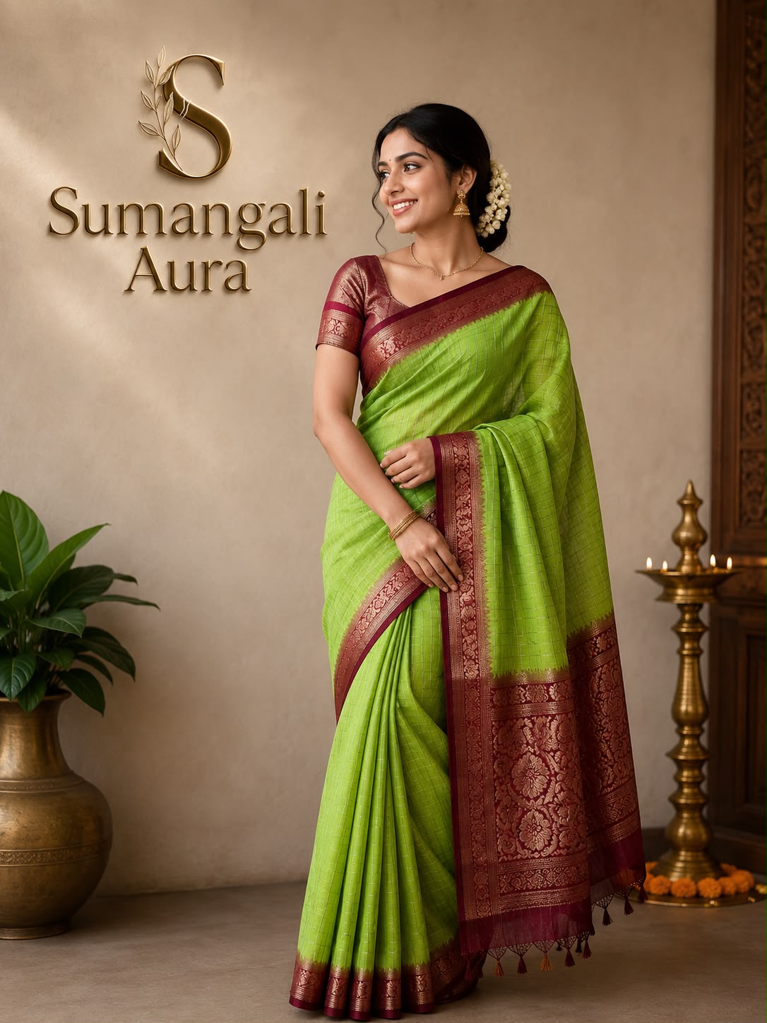 Kattam Kasavu Saree – Traditional Elegance