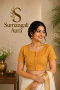 Mustard Gold Ready-to-Wear Blouse