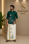Traditional Shirt & Mundu Set