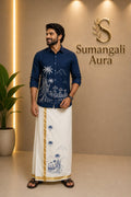 Traditional Shirt & Mundu Set